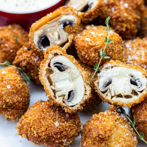Battered Mushrooms